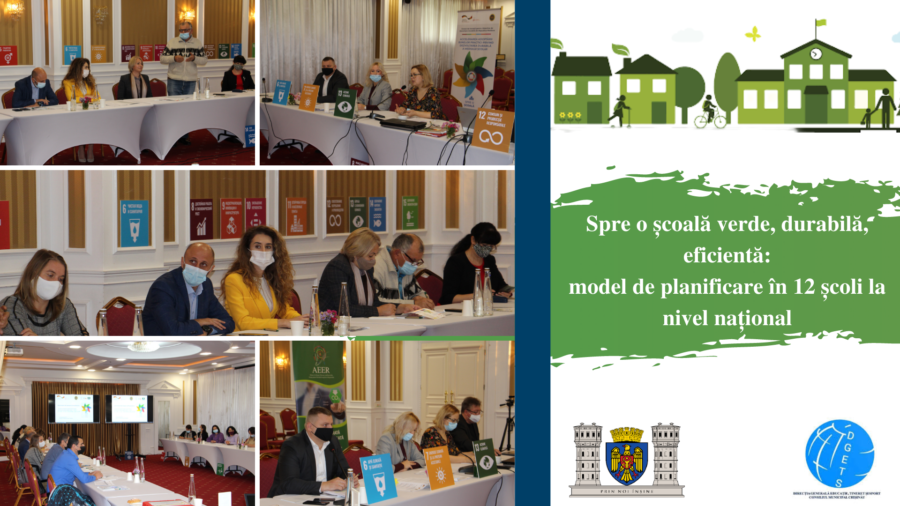 Spre o școală verde, durabilă, eficientă: model de planificare în 12 școli la nivel național
